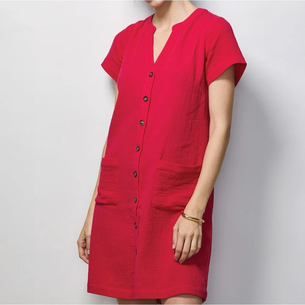 Casual Crinkle Dress - Picture 3 of 8